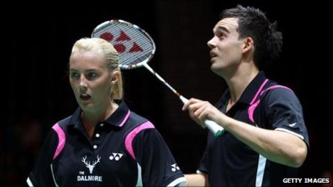 Imogen Bankier and Chris Adcock