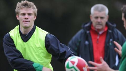 Dwayne Peel and Warren Gatland