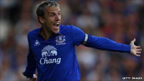 Everton's Phil Nevile