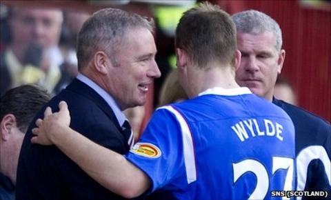 Ally McCoist and Gregg Wylde
