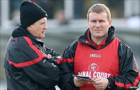 Brian McIver was assistant to Down manager James McCartan for two years