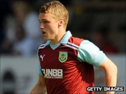 Burnley midfielder Joe McKee