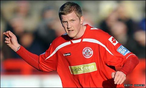 Crawley winger Willie Gibson