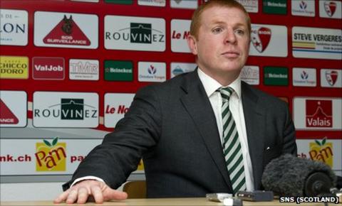 Celtic manager Neil Lennon