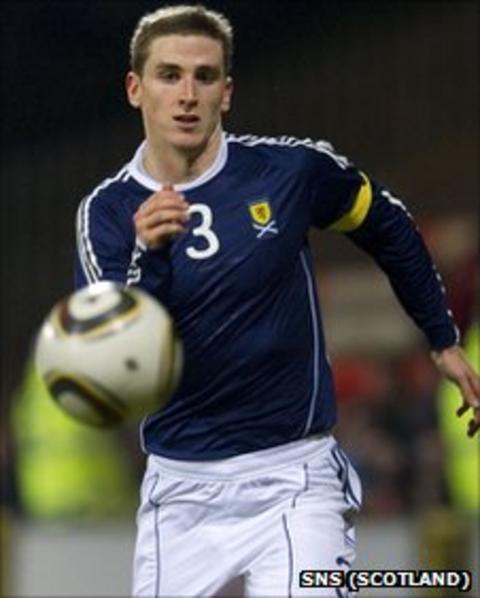 Scotland U21 skipper Paul Hanlon