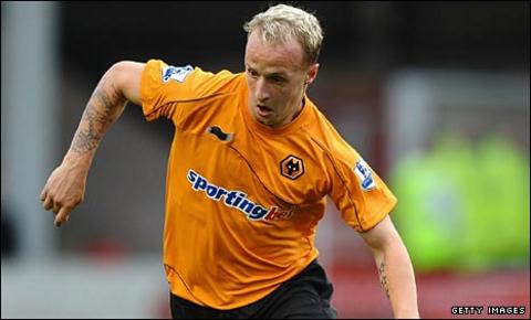 Wolves striker Leigh Griffiths