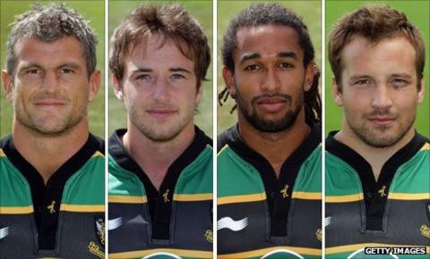 Tom May, Martin Roberts, Noah Cato and Paul Doran-Jones