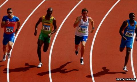 Andrew Steele at Beijing 2008