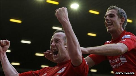 Charlie Adam and Jordan Henderson