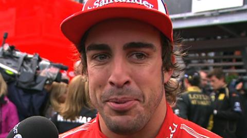Ferrari's Fernando Alonso