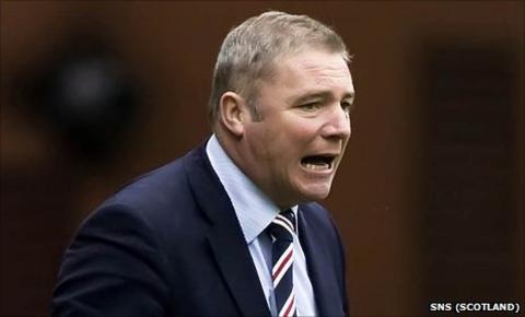 Rangers manager Ally McCoist