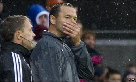 Hibs manager Colin Calderwood