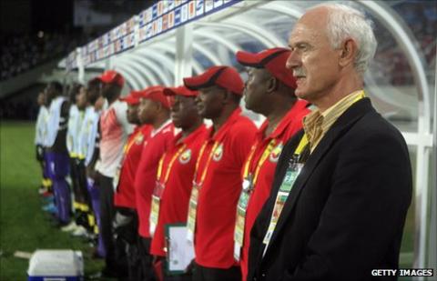 Mozambiquie's Dutch coach Mart Nooij