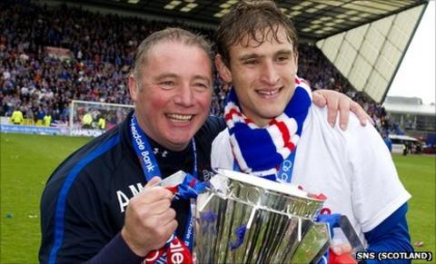Ally McCoist and Nikica Jelavic