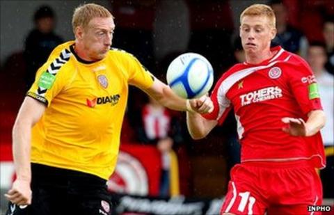 Stewart Greacen and Eoin Doyle