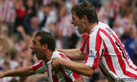Michael Chopra and Daryl Murphy