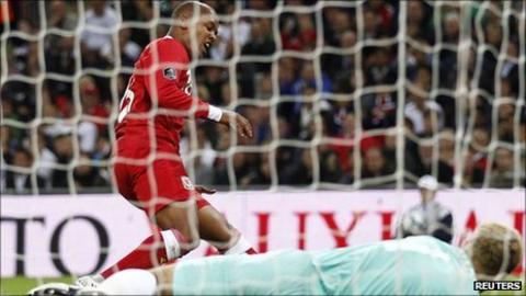 Wales striker Robert Earnshaw