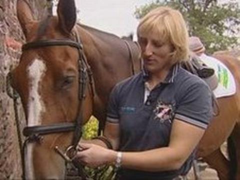 Cumbrian event rider Ruth Edge has dreams of making it to London 2012