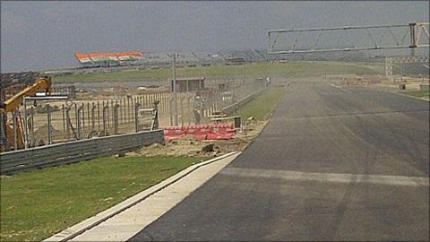 Indian Grand Prix track