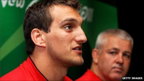 Sam Warburton (left) and Warren Gatland