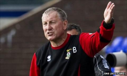 Inverness manager Terry Butcher