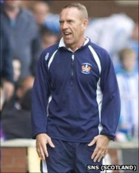 Kilmarnock manager Kenny Shiels