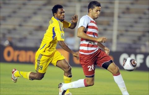 Kaduna's lead striker Jude Aneke