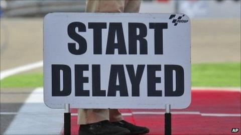 Practice was cancelled in Aragon for the MotoGP