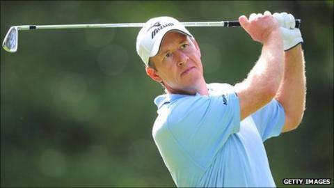 Golfer Gary Orr