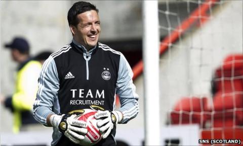 Aberdeen goalkeeper Jamie Langfield