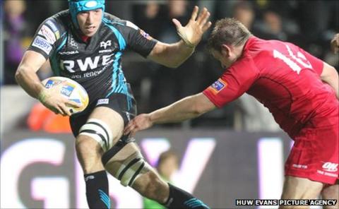 Justin Tipuric Ospreys Wales