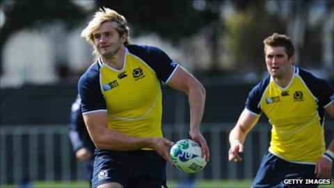 Richie Gray (left) is relishing the prospect of facing Argentina