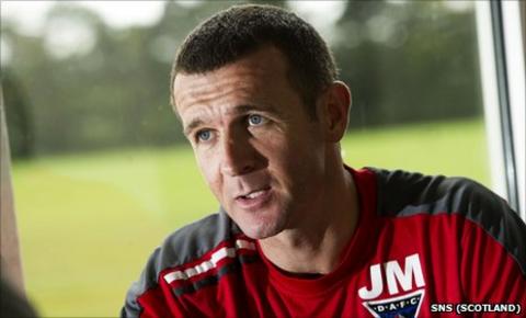 Dunfermline manager Jim McIntyre