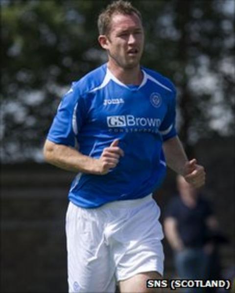 St Johnstone defender Frazer Wright