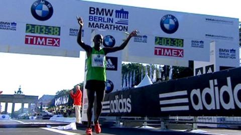Kenya's Patrick Makau