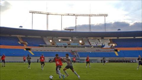 The Arena da Baixada in Brazil