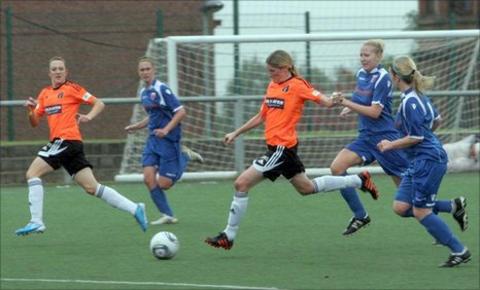 Glasgow City beat Forfar in the Henson Scottish Cup