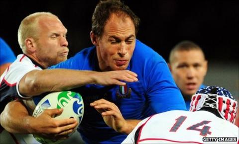 Italy captain Sergio Parisse