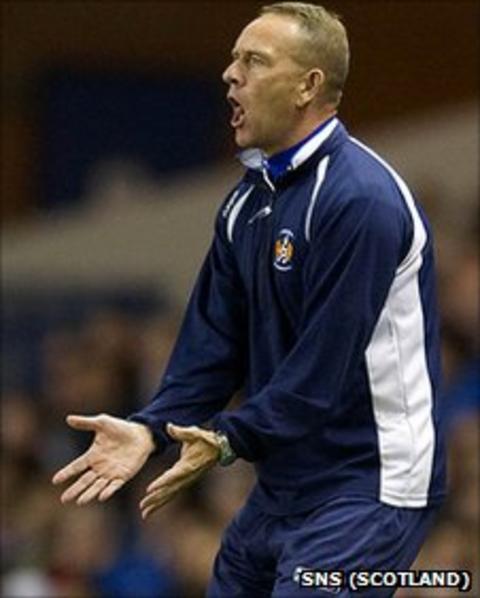 Kilmarnock manager Kenny Shiels