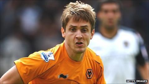 Wolves striker Kevin Doyle