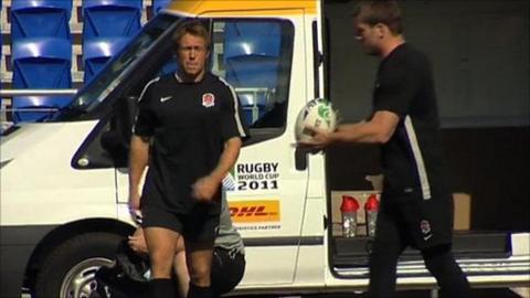 Jonny Wilkinson and the controversial Gilbert ball