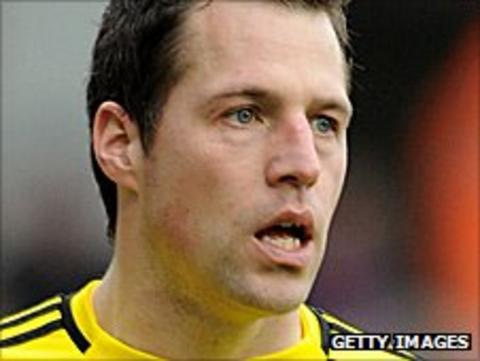 Stoke City goalkeeper Thomas Sorensen