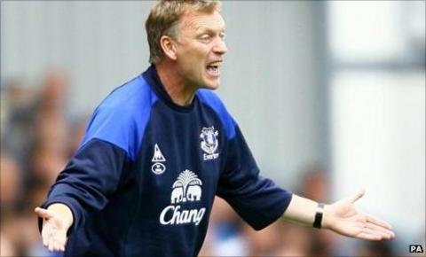 Everton manager David Moyes