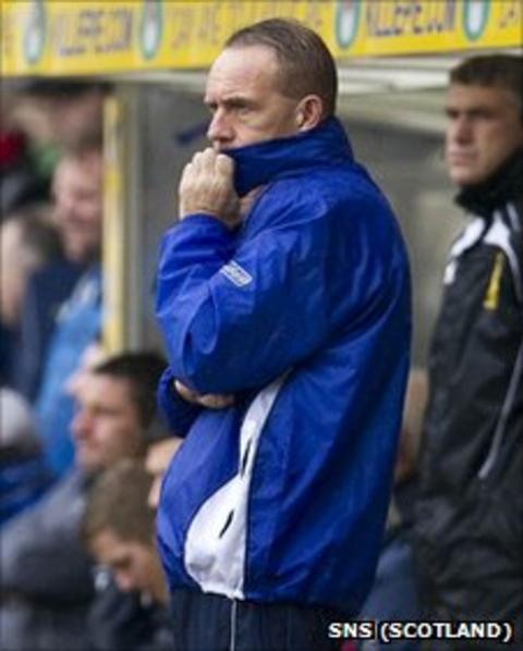 Kilmarnock manager Kenny Shiels
