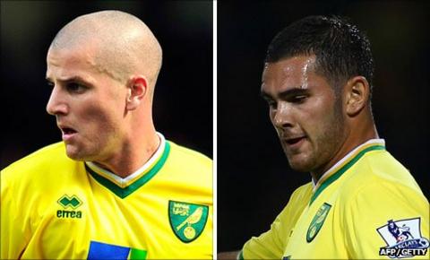 Marc Tierney and Bradley Johnson