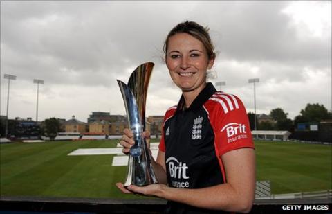 Charlotte Edwards, captain of the England women's cricket team