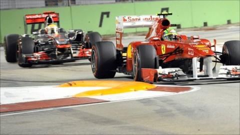 Hamilton and Massa