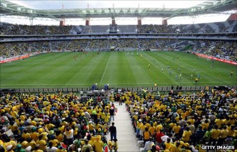 Nelspruit's Mbombela stadium