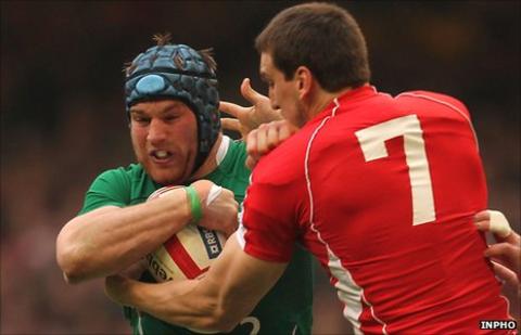 Sean O'Brien and Sam Warburton