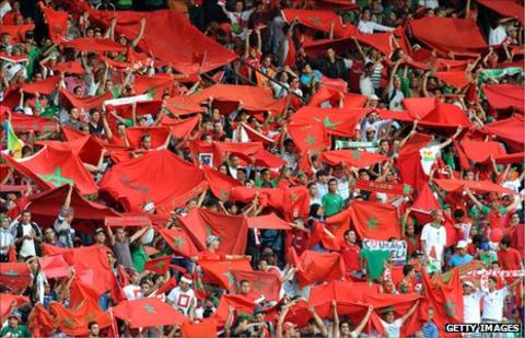 Moroccan fans